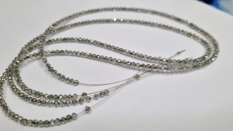 3 MM Multi Moissanite Beads
