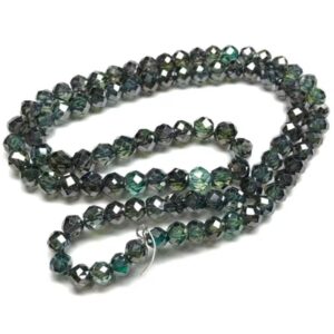 Dark Green moissanite Diamond Beads