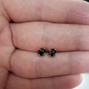 Black Diamond Earrings