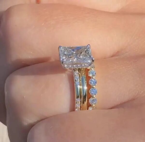 925 Sterling Silver Diamond Ring