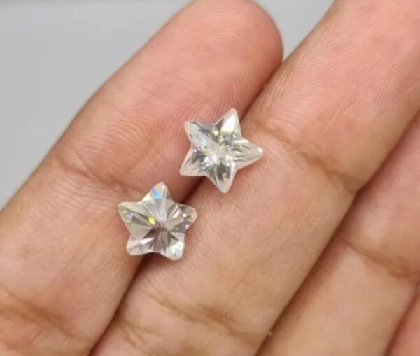 Star Shape Moissanite Diamond