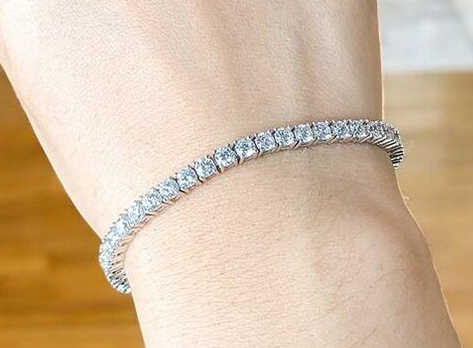 Moissanite Diamond Bracelet