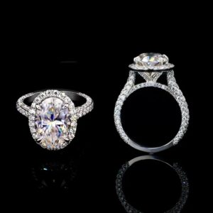 Oval Cut Diamond Ring