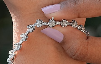 Moissanite Diamond Bracelet
