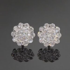925 sterling silver Diamond Earring's