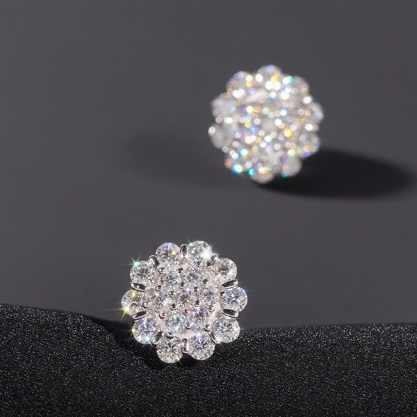 925 sterling silver Diamond Earring's