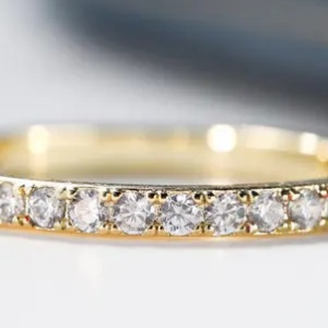Moissanite Diamond Ring