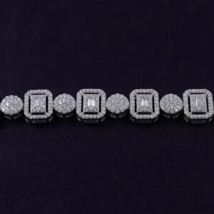 Tennis Moissanite Diamond Bracelet