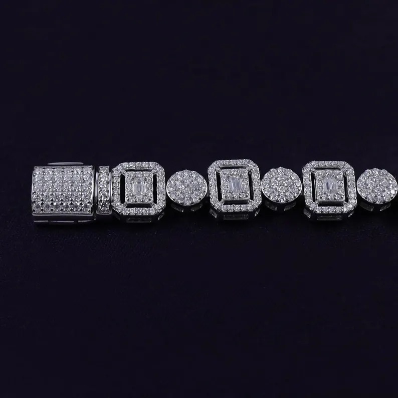 Tennis Moissanite Diamond Bracelet