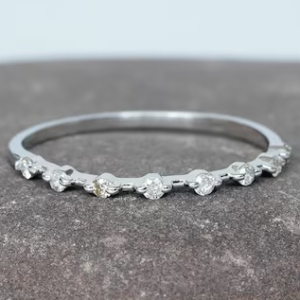 Moissanite Diamond Ring