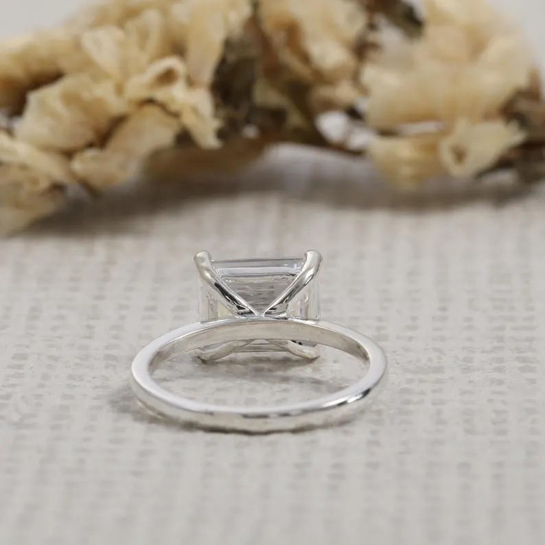 Emerald Cut Diamond Ring