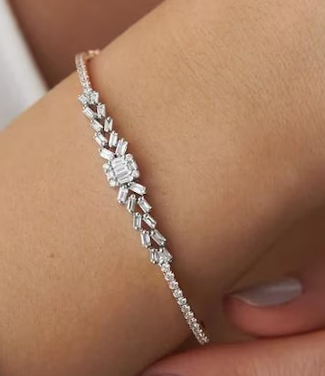 Moissanite Diamond Bracelet