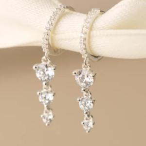 Moissanite Diamond Earrings