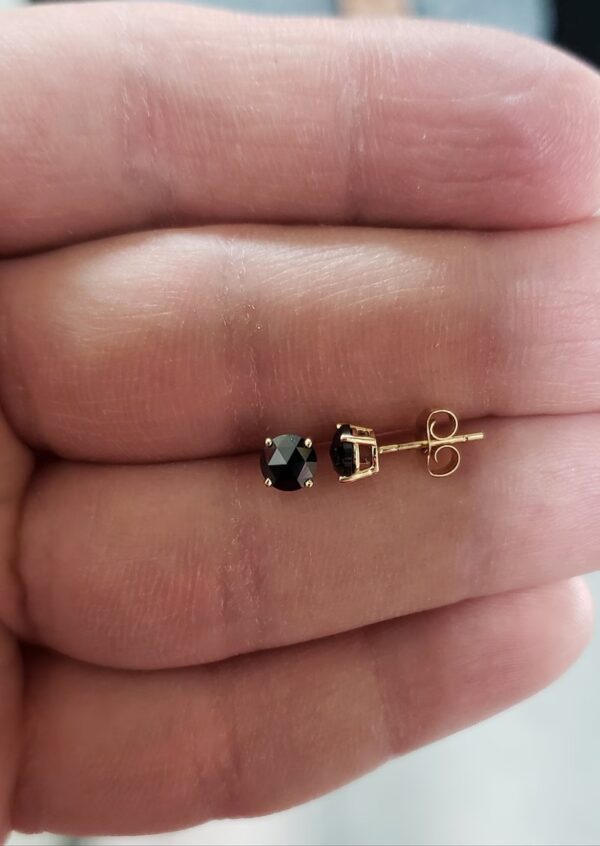 Black Diamond Earrings