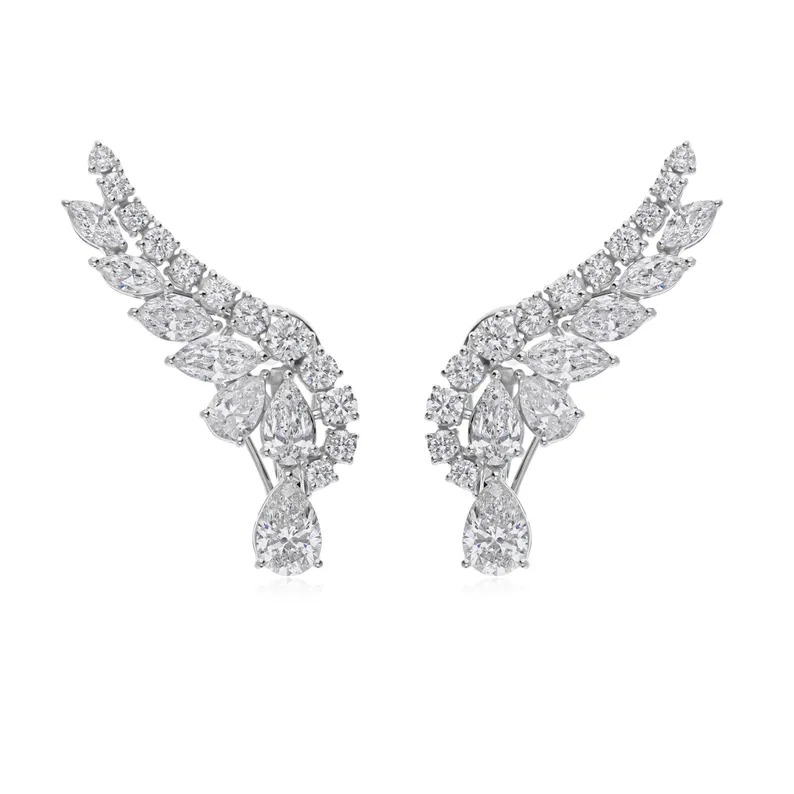 Ear Climber Diamond Earring's