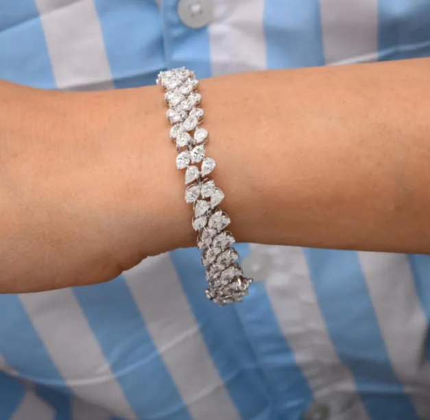 Moissanite Diamond tennis Bracelet