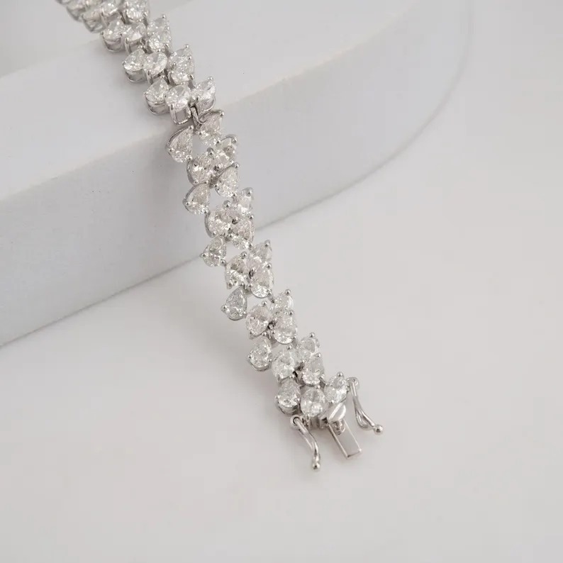 Moissanite Diamond tennis Bracelet
