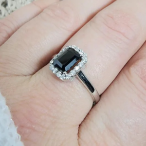 Moissanite Diamond Ring