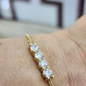 Moissanite diamond bracelet