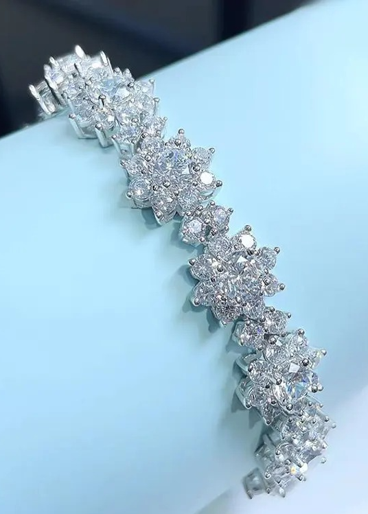 Moissanite Diamond Bracelet