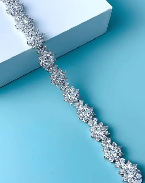 Moissanite Diamond Bracelet
