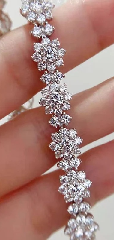 Moissanite Diamond Bracelet
