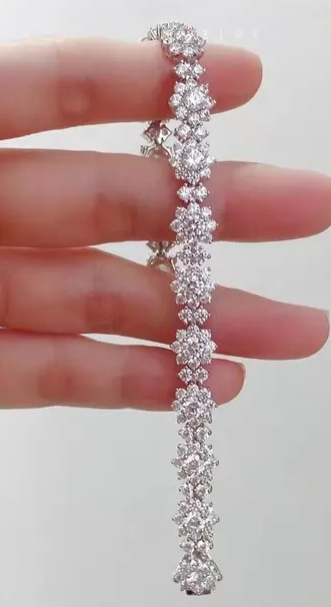 Moissanite Diamond Bracelet