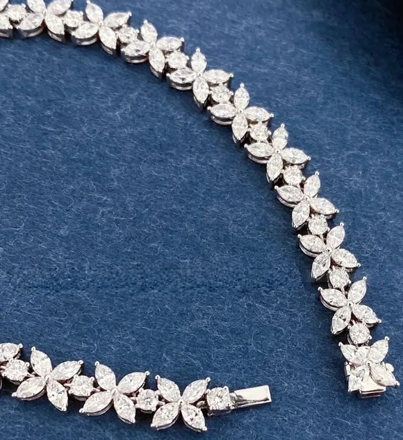 Moissanite Diamond Bracelet