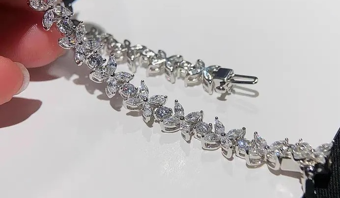 Moissanite Diamond Bracelet