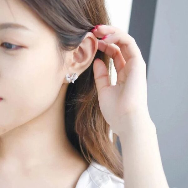 Moissanite Diamond Earring