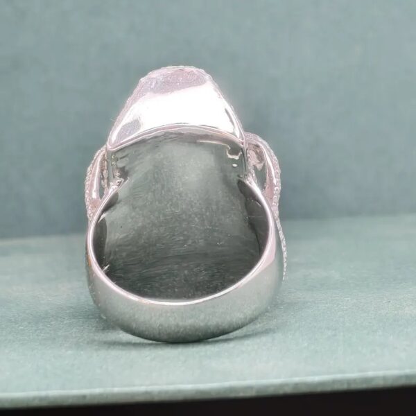 Skull Moissanite Diamond Ring