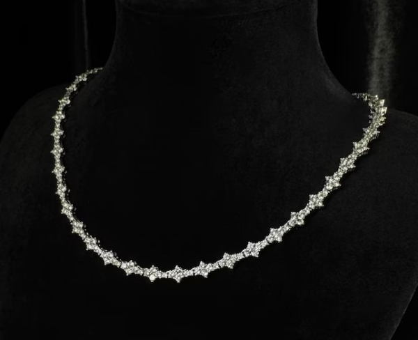 Moissanite Diamond Necklace