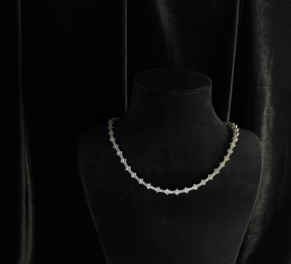 Moissanite Diamond Necklace