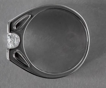 Moissanite Diamond Ring For Men