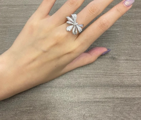 Moissanite Diamond Fancy Ring