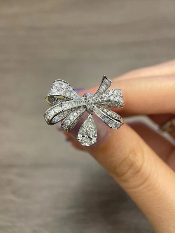 Moissanite Diamond Fancy Ring