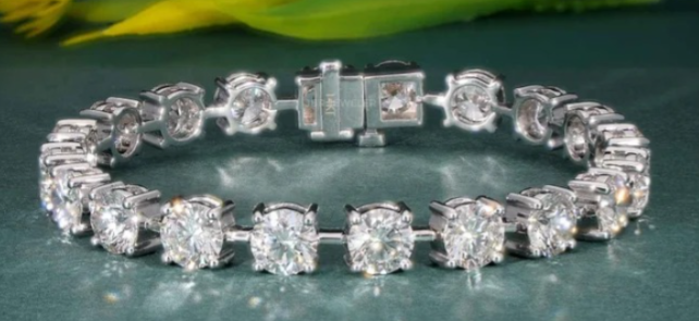 Moissanite Diamond Bracelet