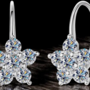 Moissanite Diamond Earrings