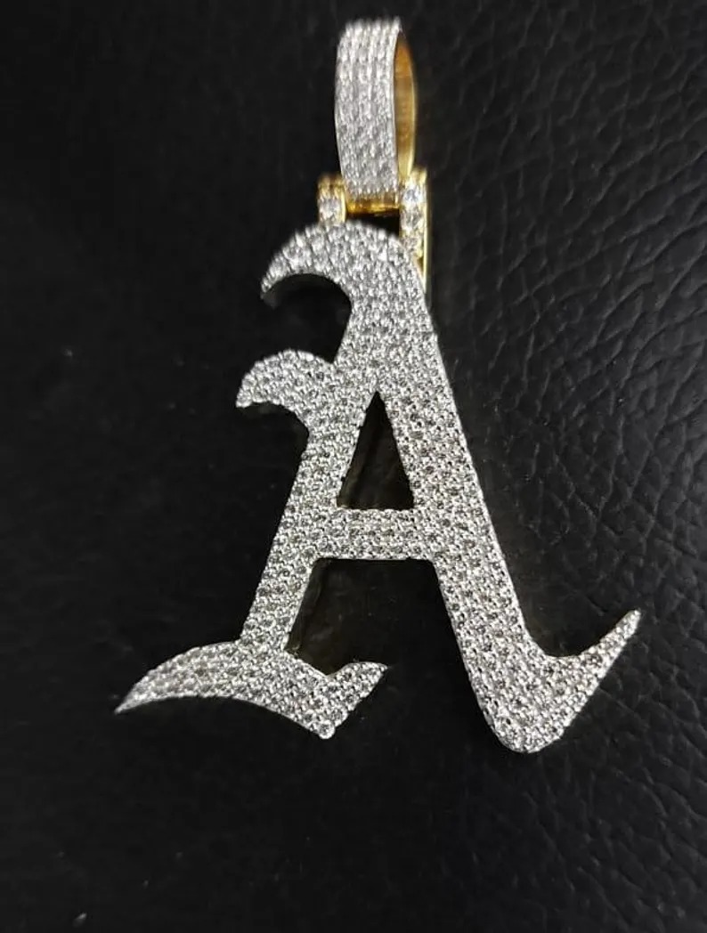 Iced Out Moissanite Diamond pendant