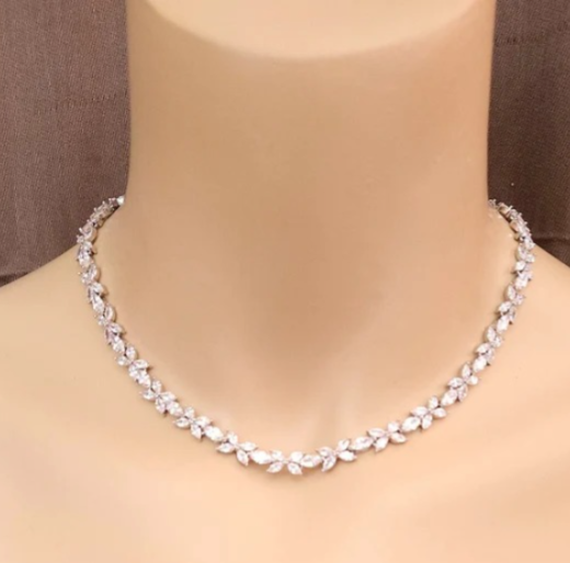 Moissanite Diamond Necklace