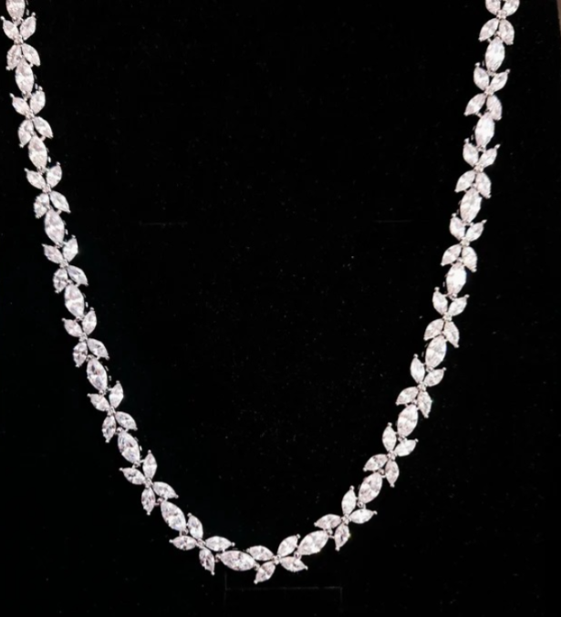 Moissanite Diamond Necklace
