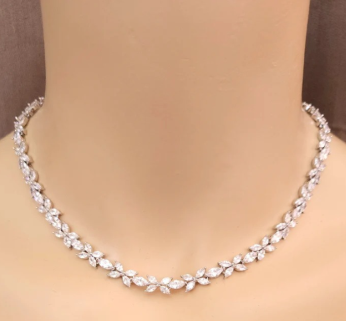 Moissanite Diamond Necklace