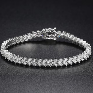 925 Sterling Silver Tennis Bracelet
