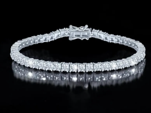 Moissanite Diamond Tennis Bracelet