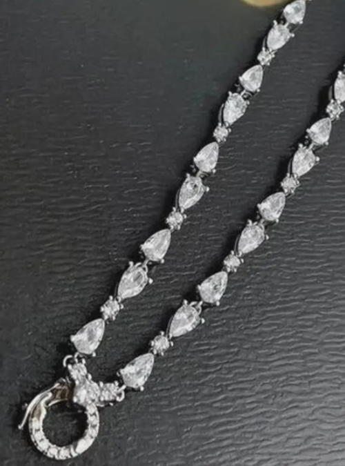 Moissanite Diamond Necklace