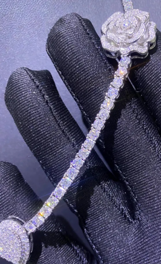 Moissanite Diamond Necklace