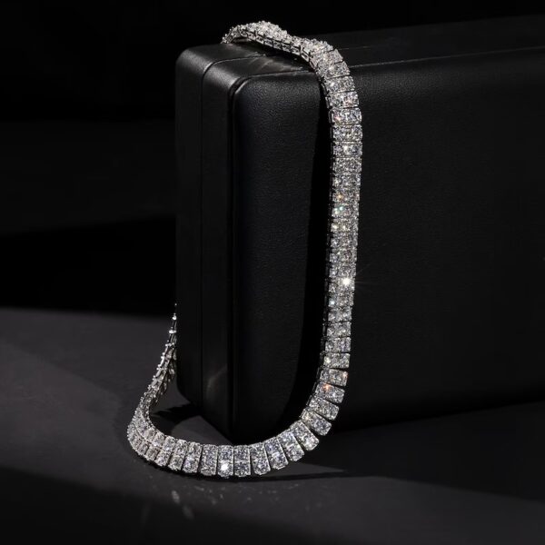 Tennis Moissanite Chain