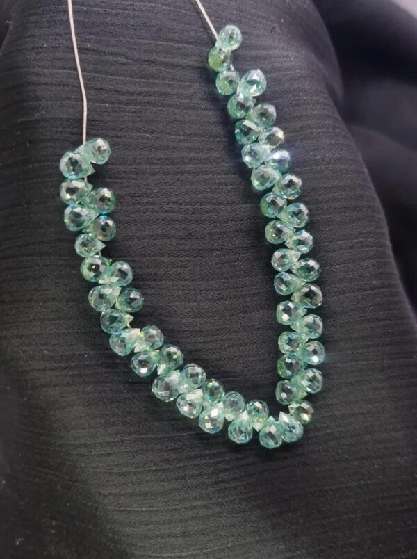 Briolette Shape Moissanite Beads