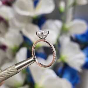 925 Sterling Silver Diamond Ring