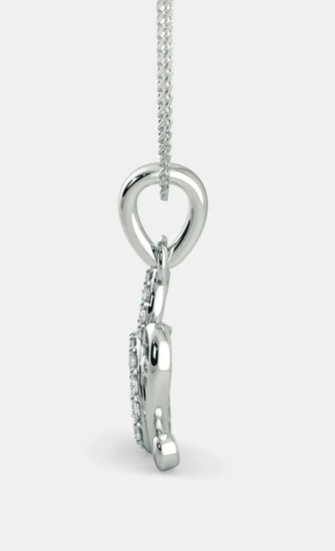 Moissanite Diamond Pendant